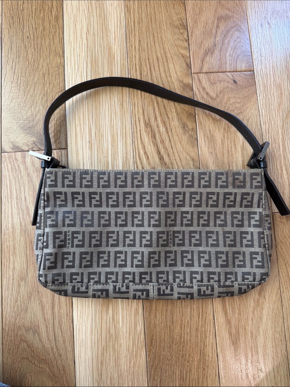 Vintage Fendi Zucchino Pochette - Picture 2 of 9